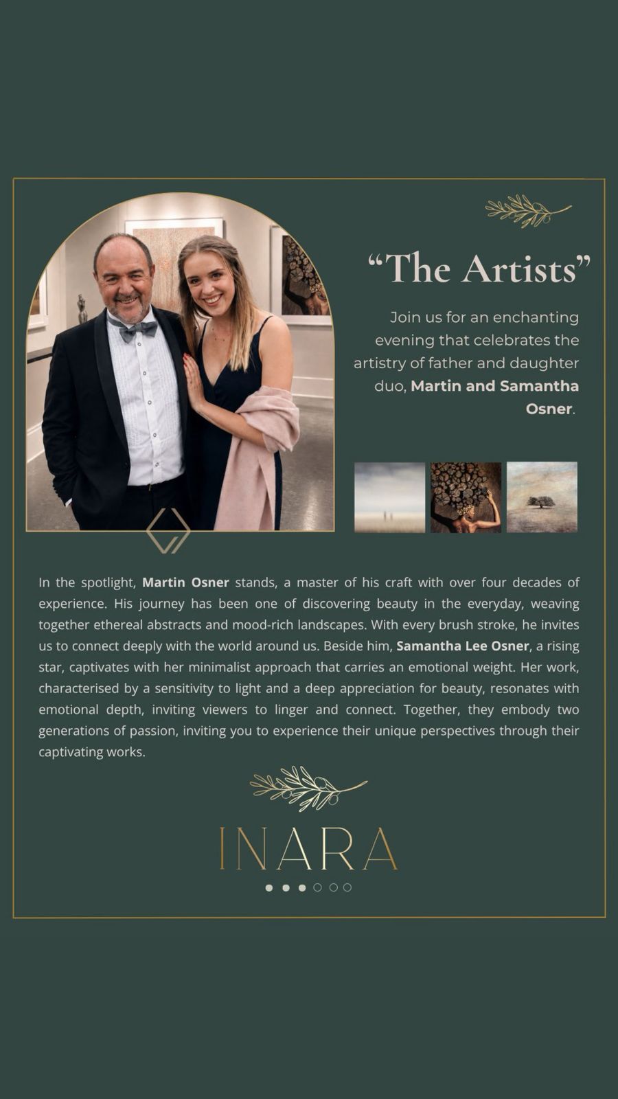 Martin and Samantha Osner artist profile